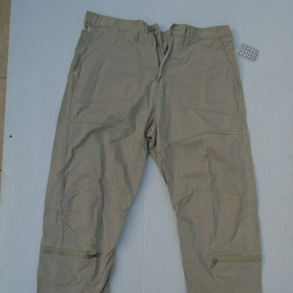 Vintage JNCO Jeans Wide Legs Jeans Pants Mens Size 40W x 30L Beige NWT - Picture 3 of 6